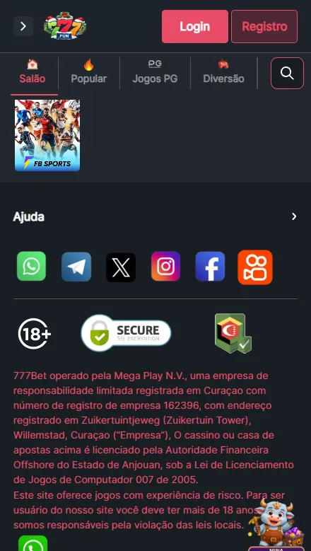 Promoções e bônus diários da 777bet cassino para jogadores brasileiros